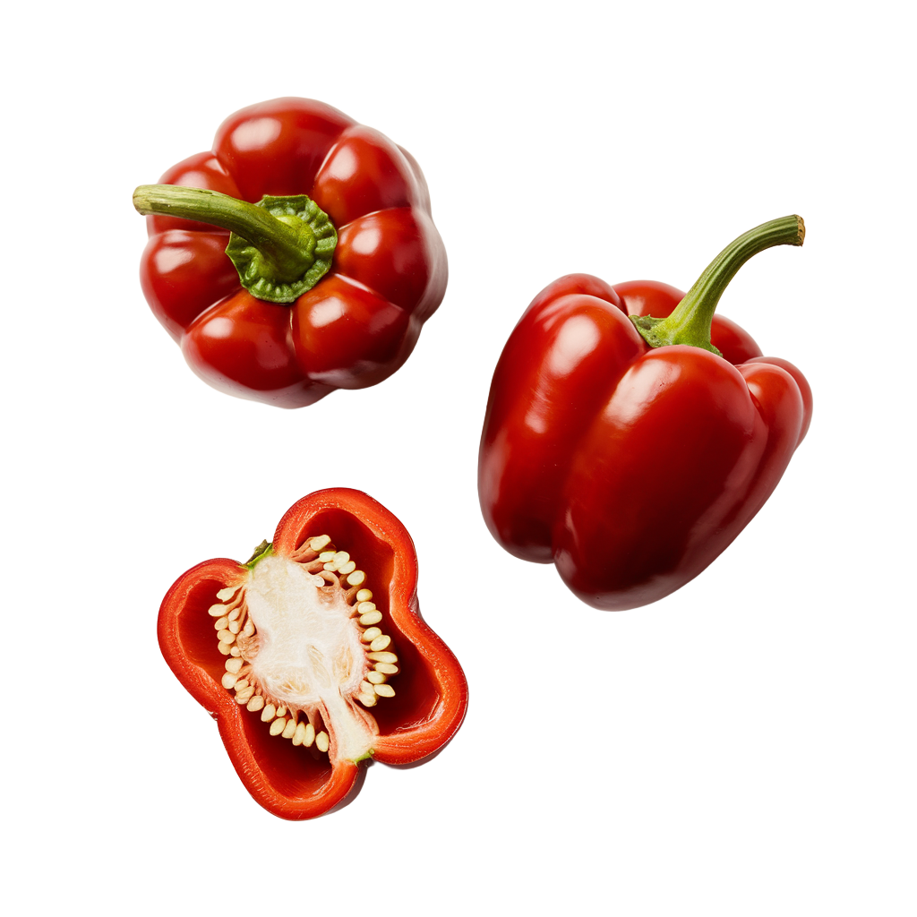 Capsicum Red (Loose, 500 g, Hydroponically Grown)